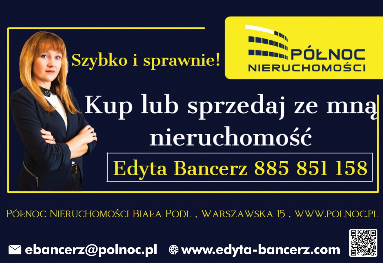 Edyta Bancerz - wycena nieruchomości MIĘDZYRZEC PODLASKI nieruchomości MIĘDZYRZEC PODLASKI